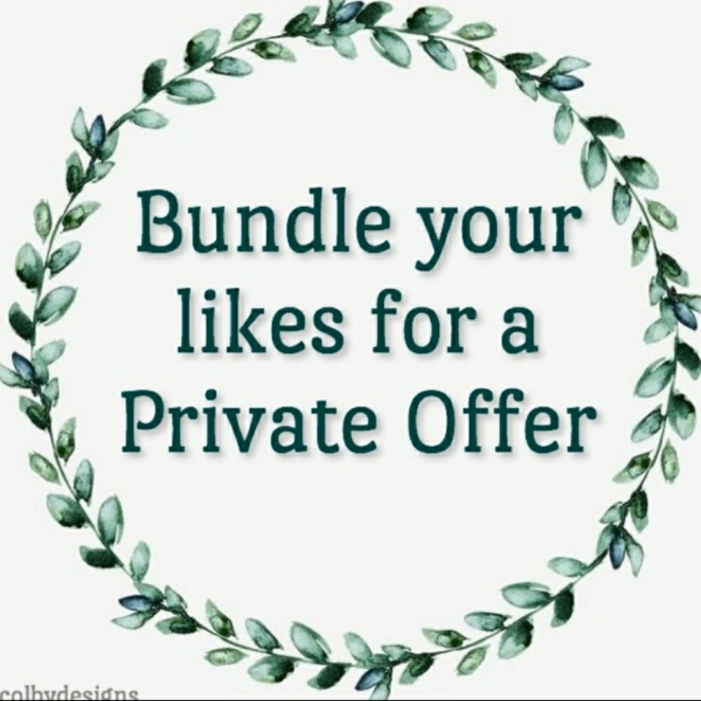 Bundle for extra savings!🎊👍🌟🌺🌷